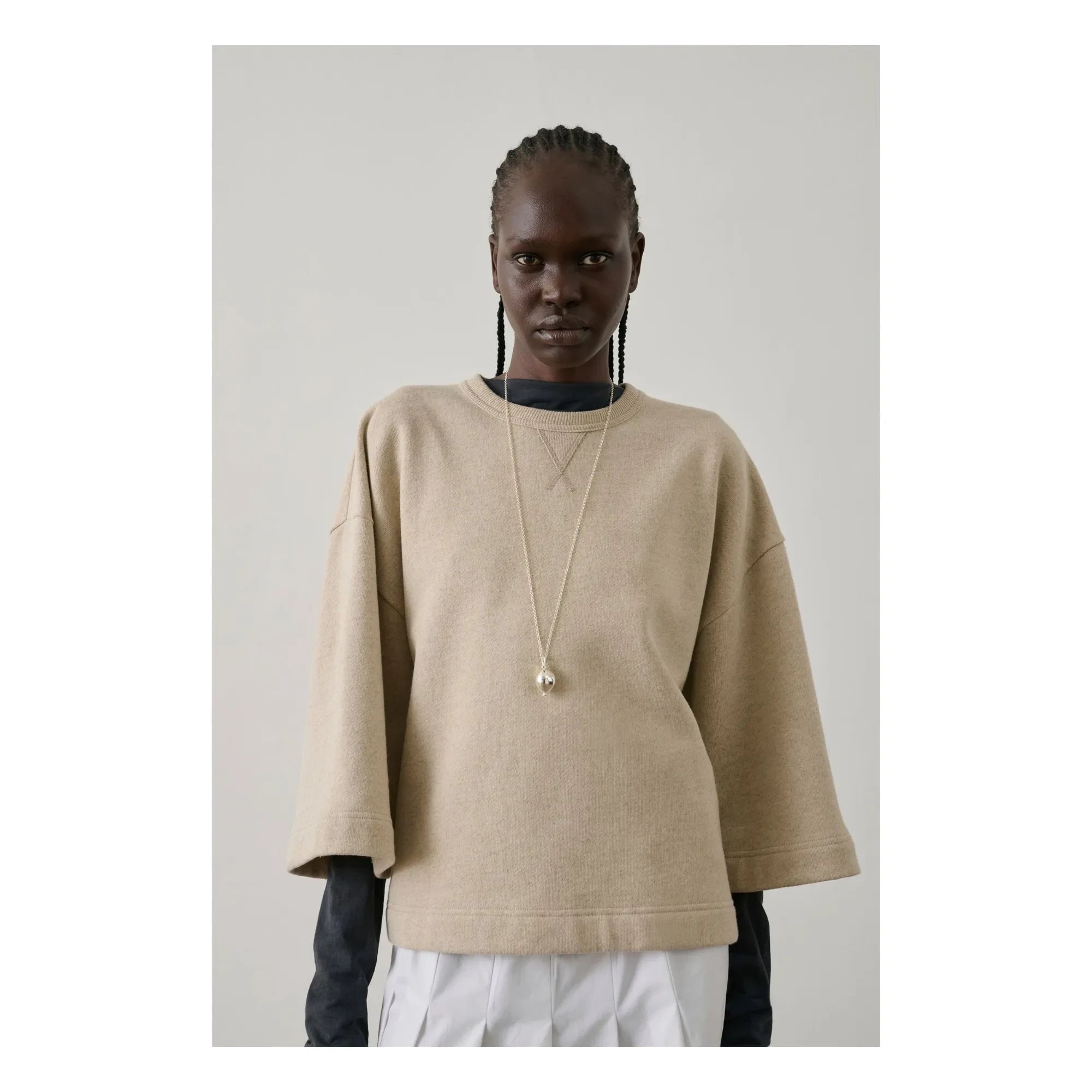 Soeur - Iksan sweatshirt | Heather bej