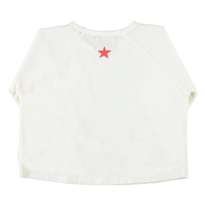 Piupiuchick - Here We Go Tişört | Ekru