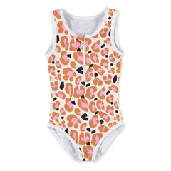 Beach & Bandits - Candy Leopard UV Korumalı Tek Parça Mayo Geri Dönüştürülmüş Lifler