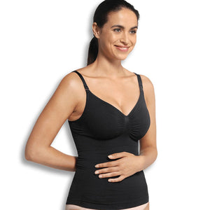 Carriwell Nursing Shapewear Top - Black-Nursing Tops-Black-S | Natural Baby Shower