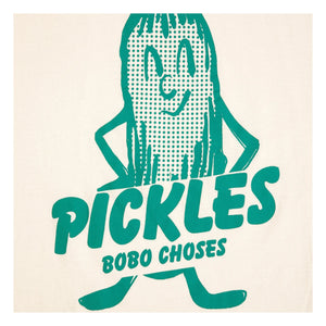 Bobo Choses - Mr Pickles Bio-Baumwoll-T-Shirt | Creme