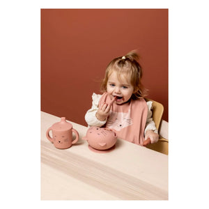 Trixie - Mrs. Cat Bebek Yemek Seti | Pembe