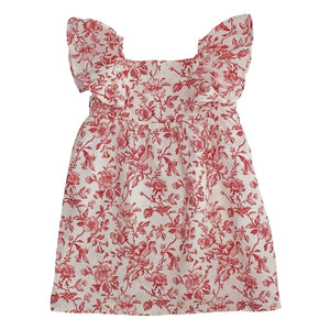 Babe & Tess - Francesca Fleurie Kettchenkleid | Rot