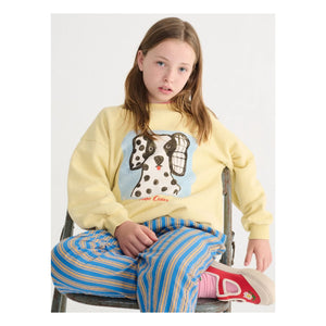 Bobo Choses - Dalmatiner Bio-Baumwoll-Sweatshirt | Gelb