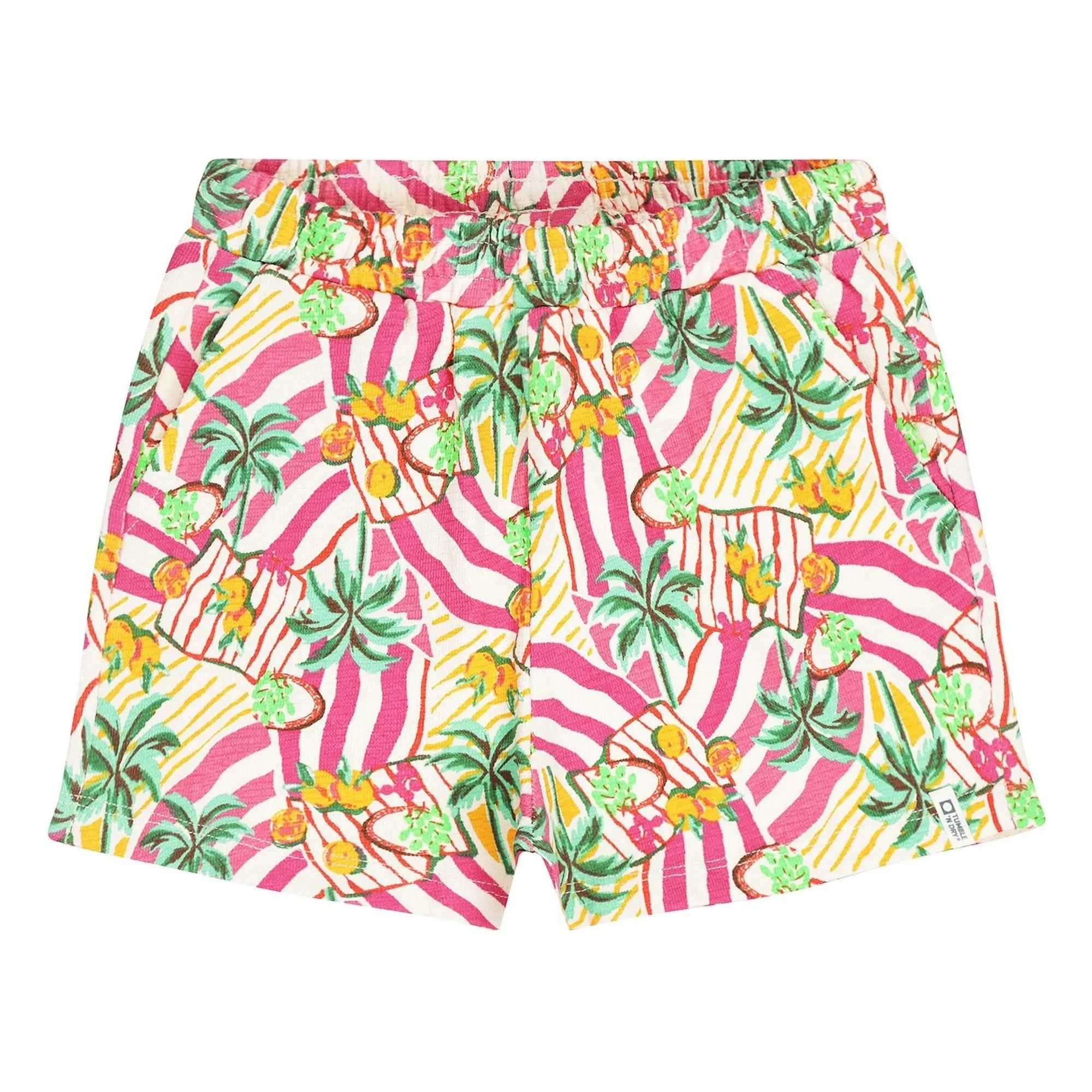 Tumble N'Dry - Amazonas Palm Şort Organik Pamuk | Pembe