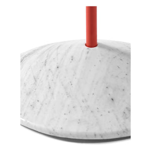Valerie Objects - Marble Pedestal Lamp No. 2, Muller Van Severen | Red