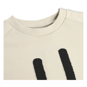 Molo - Mike Smile organik pamuk sweatshirt | Ecru