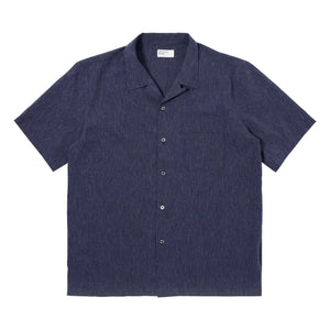 Universal Works - Chemise Road Sido Lin | Lacivert