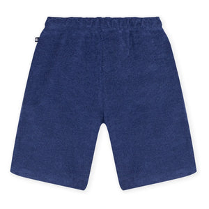 Petit Bateau - Uni Frottee Bermuda Shorts | Marineblau