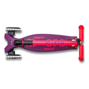 Micro - Maxi Katlanabilir Neon LED Scooter | Pembe