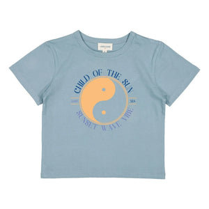 Louis Louise - Tom Yin Yang T-Shirt | Hellblau