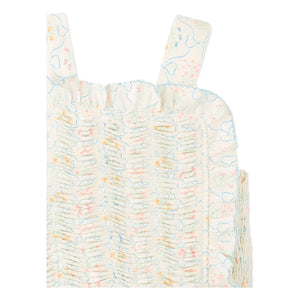 Gingersnaps - Top Martina Smocked | Ecru