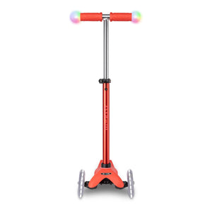 Micro - Mini 3'ü 1 Arada LED Scooter | Kırmızı