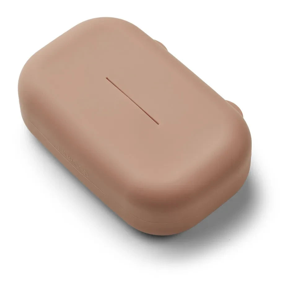 Liewood - Emi Silicone Wipe Case | Dark Rose