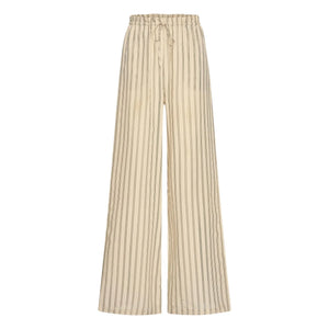 By Bar - Joan Pants Striped | White