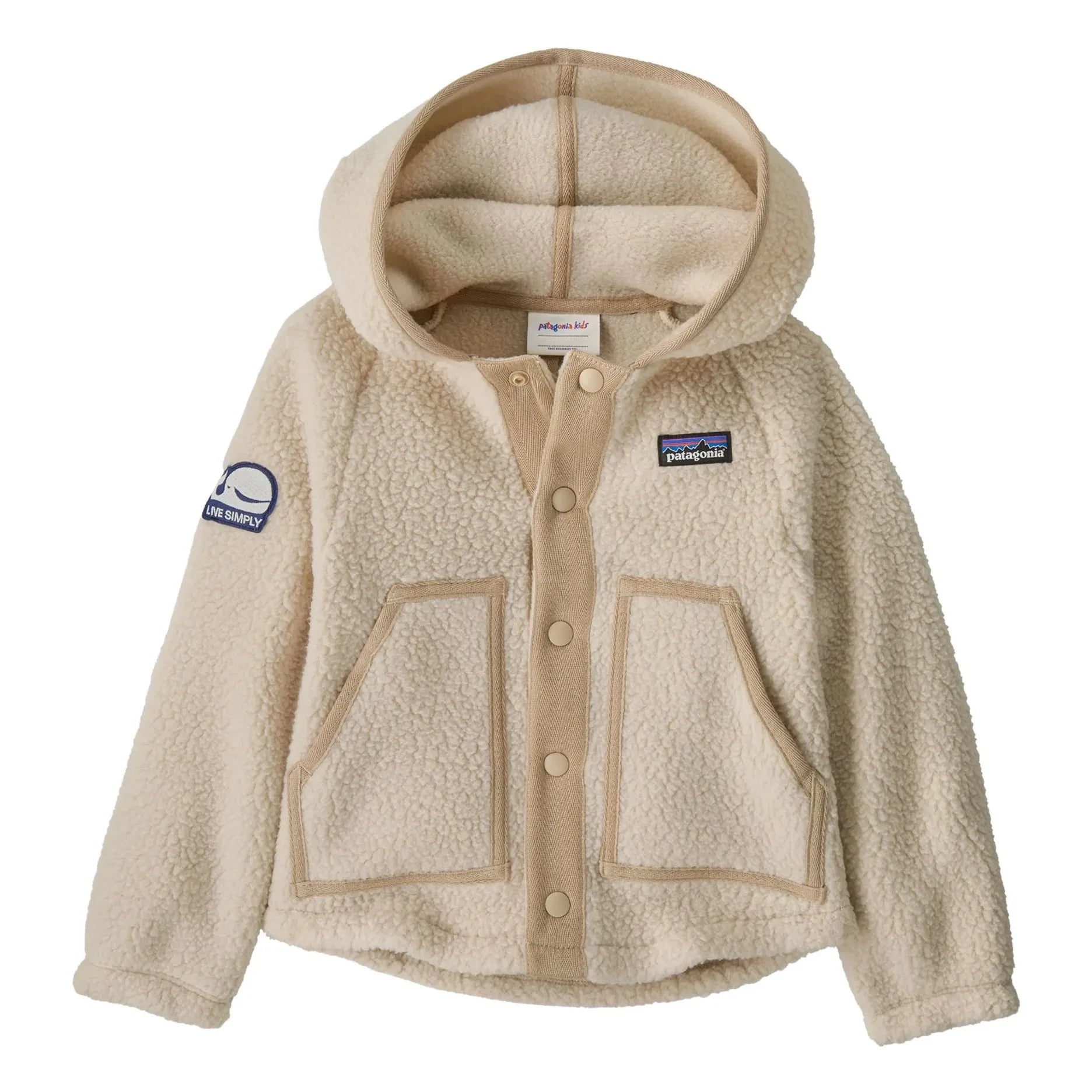 Patagonia - Retro Pile Recyceltes Faser-Jacket | Beige