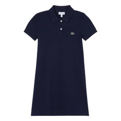 Lacoste - Organic Cotton Polo Dress | Navy