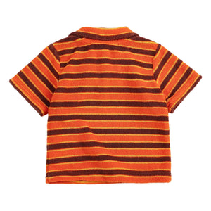 Bobo Choses - Gestreiftes Baby-Polo | Orange