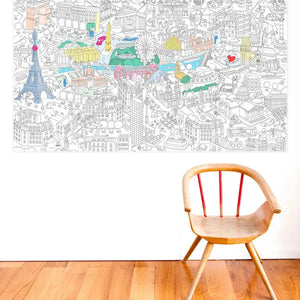 Omy - Giant Paris Boyama Posteri