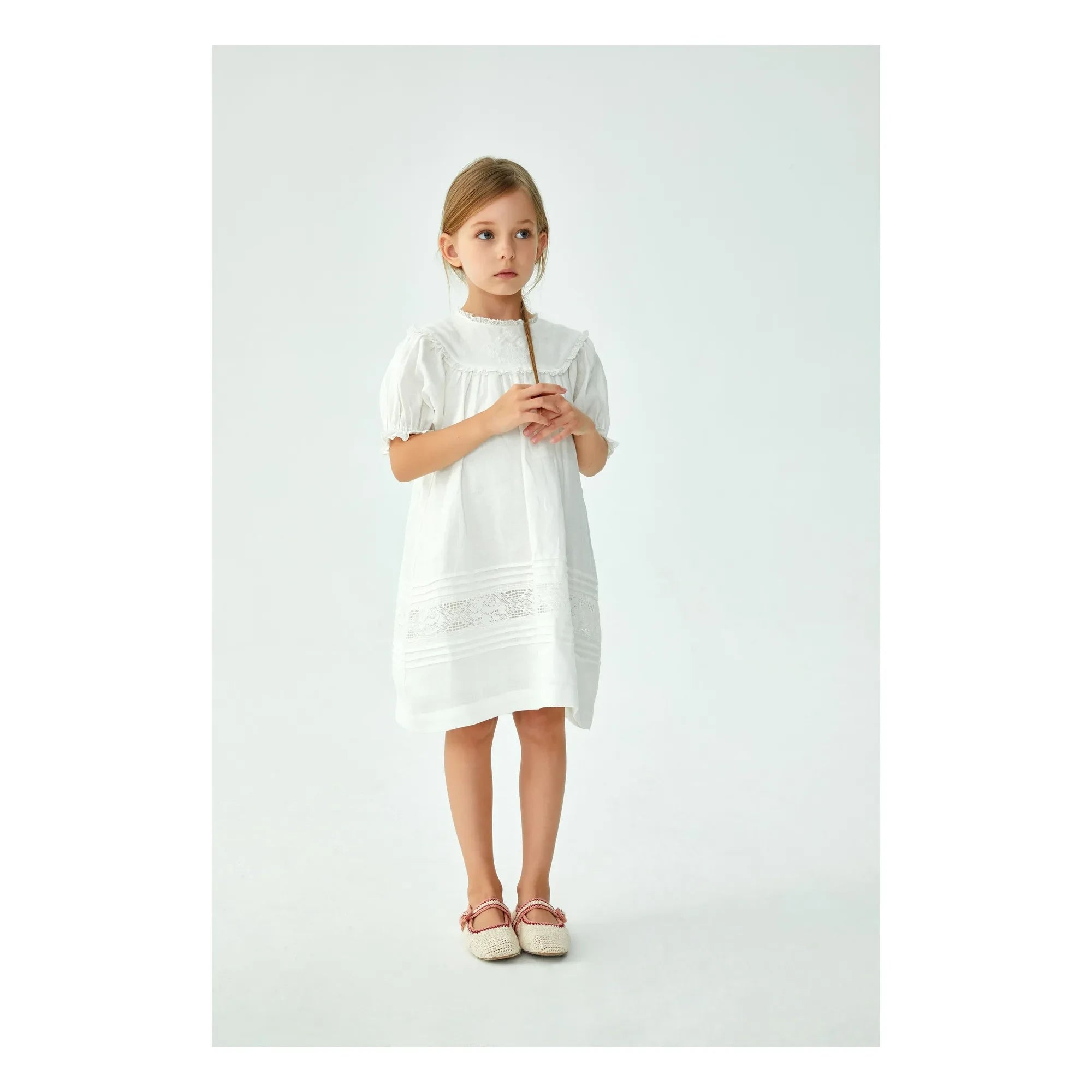 C'era Una Volta – Kaya-Kleid | Weiß