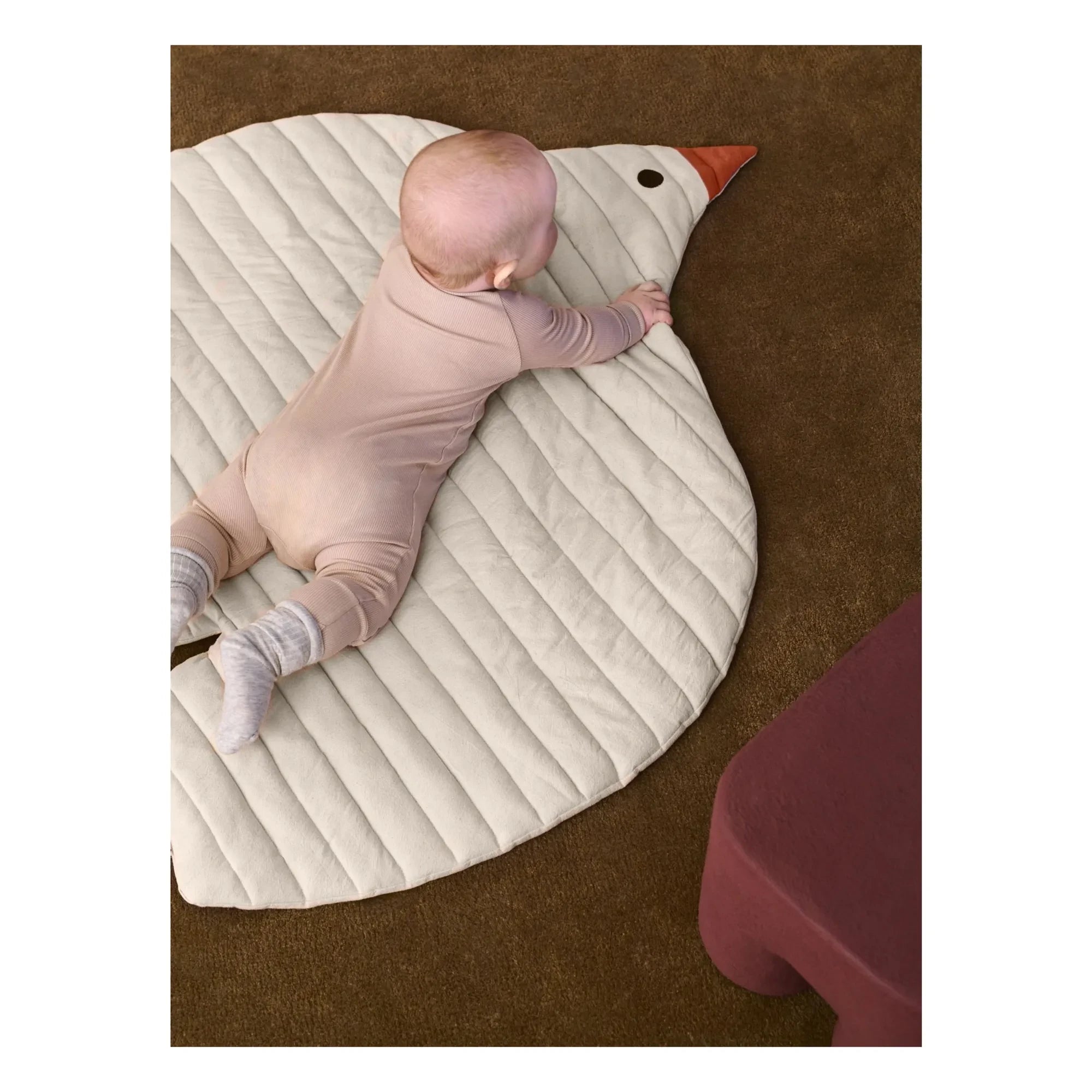 Ferm Living Kids - Swif Bird Play Mat | White
