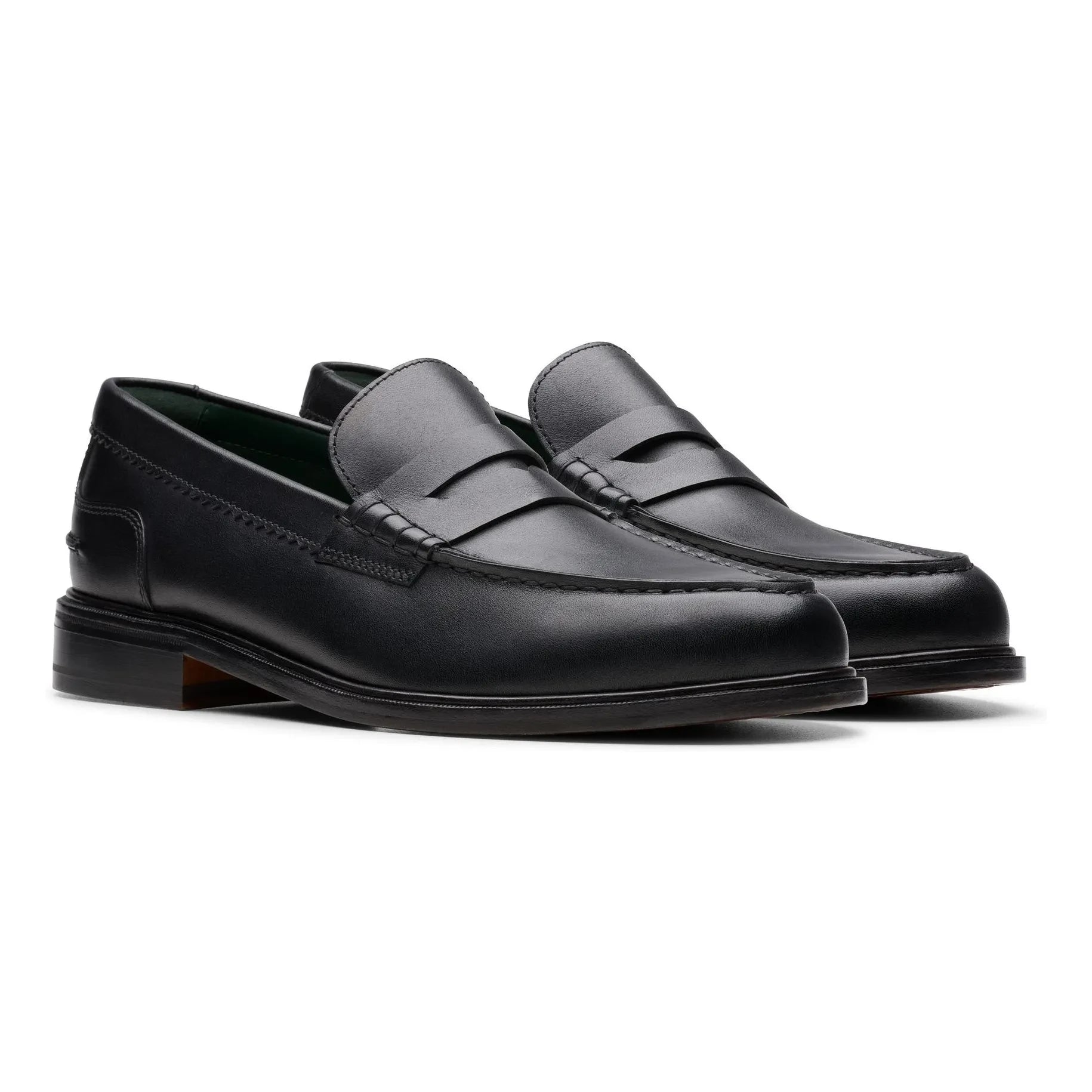 Clarks - Craft James Lo Loafer Shoes Leather | Black