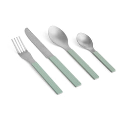 Hay - 4-teiliges Besteckset, Muller Van Severen - 4er-Set | Grün