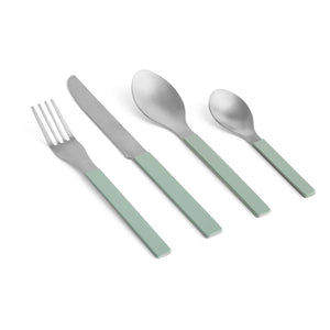 Hay - 4-teiliges Besteckset, Muller Van Severen - 4er-Set | Grün