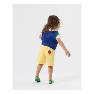 Goldie + Ace - Plain Denim Shorts | Yellow