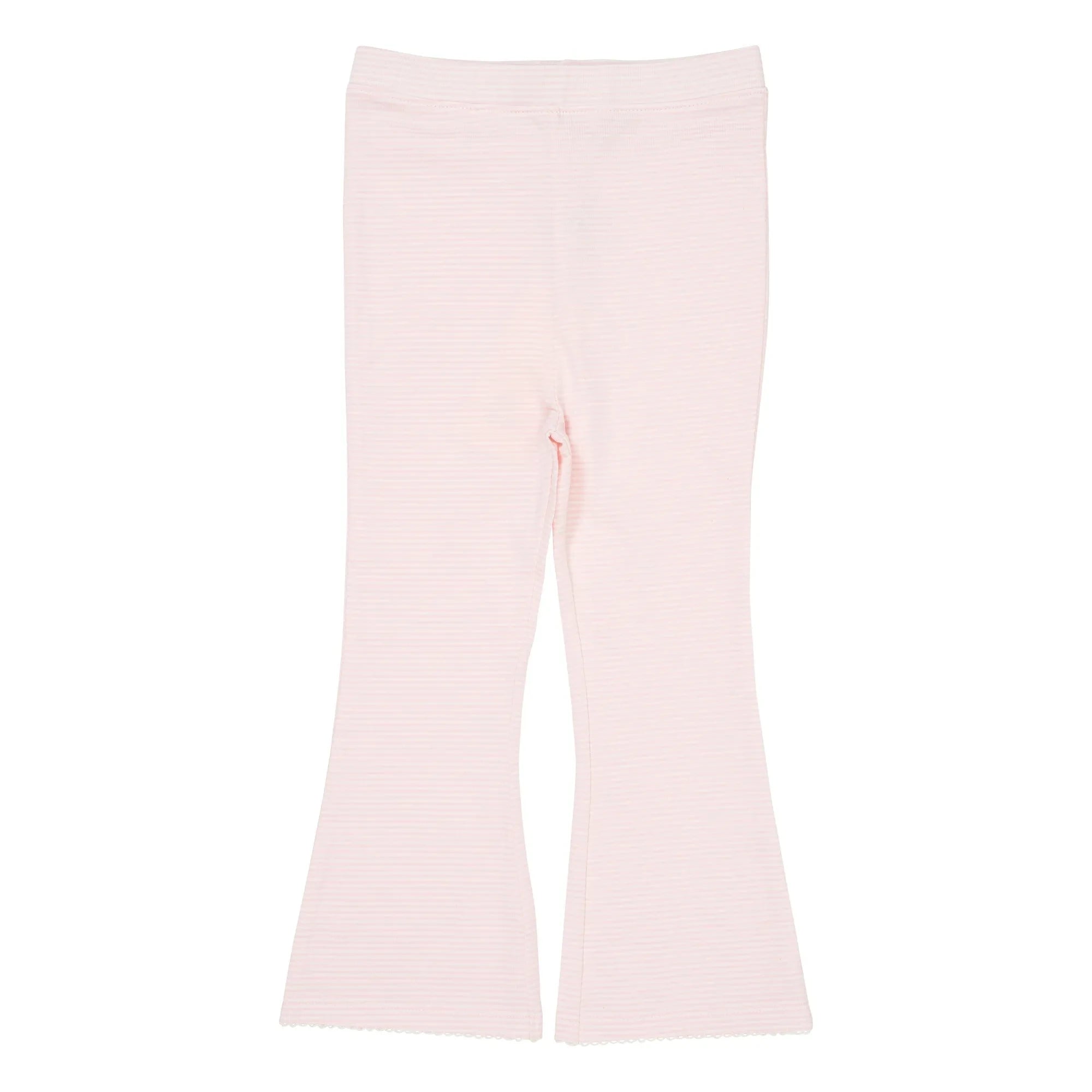 Copenhagen Colors - Organic Cotton Striped Trousers | Powder Pink