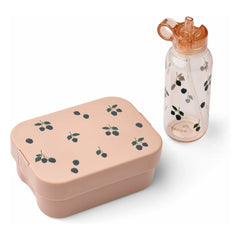 Liewood - Chelsey Lunchbox- und Trinkflaschen-Set | Berry/Pale Tuscany