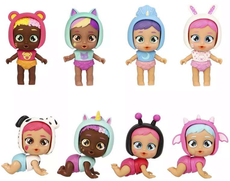 クライベイビーズ - 遊び時間 ミニ赤ちゃん ブレイク おもちゃ