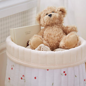 CuddleCo 3pk Storage Baskets - Ditsy Cherry-Storage Baskets-Ditsy Cherry- | Natural Baby Shower