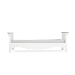 CuddleCo Clara 3 Piece Set 3-Drawer Dresser Cot Bed + Wardrobe - White/Ash-Nursery Sets- | Natural Baby Shower