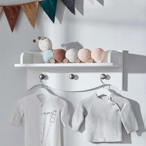 CuddleCo Clara Shelf - White-Shelves-White- | Natural Baby Shower