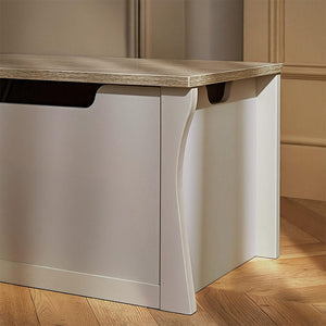 CuddleCo Clara Storage Box - Cashmere/Ash-Storage-Cashmere/Ash- | Natural Baby Shower