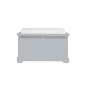 CuddleCo Storage Box Cushion - Off-White-Storage-Off-White- | Natural Baby Shower