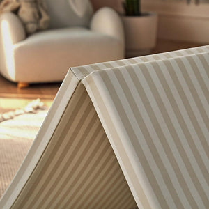 CuddleCo Tumble Play Mat 180 x 75cm - Cookie Stripe-Play Mats-Cookie Stripe- | Natural Baby Shower