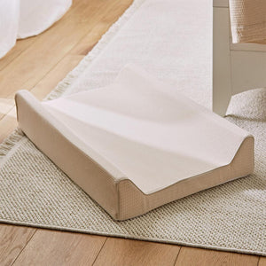 CuddleCo Wedge Changing Mat - Cashmere Waffle-Changing Mats-Cashmere Waffle- | Natural Baby Shower