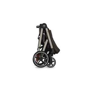Cybex Balios S Lux Pushchair - Chocolate Brown-Strollers-Chocolate Brown-Taupe | Natural Baby Shower
