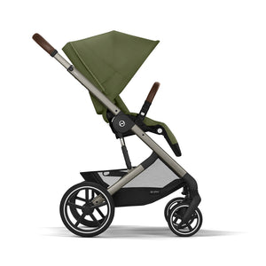 Cybex Balios S Lux Pushchair - Moss Green-Strollers-Moss Green-Khaki-Taupe | Natural Baby Shower