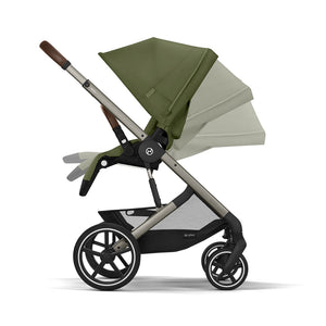 Cybex Balios S Lux Pushchair - Moss Green-Strollers-Moss Green-Khaki-Taupe | Natural Baby Shower