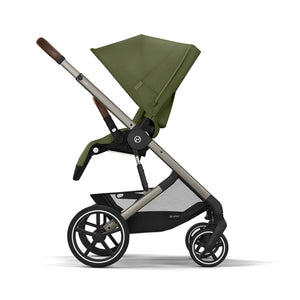 Cybex Balios S Lux Pushchair - Moss Green-Strollers-Moss Green-Khaki-Taupe | Natural Baby Shower