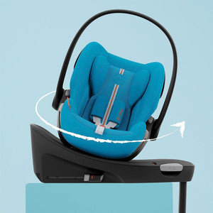 CYBEX Base G 360° Rotating ISOFIX Car Seat Base - Black-Car Seat Bases-Black- | Natural Baby Shower