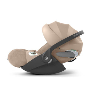 CYBEX Cloud T i-Size Plus Rotating Baby Car Seat - Cozy Beige-Car Seats-Cozy Beige-No Base | Natural Baby Shower