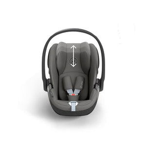 CYBEX Cloud T i-Size Rotating Baby Car Seat - Mirage Grey-Car Seats-Mirage Grey-No Base | Natural Baby Shower