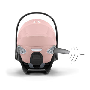 CYBEX Cloud T i-Size Plus Rotating Baby Car Seat - Peach Pink-Car Seats-Peach Pink-No Base | Natural Baby Shower