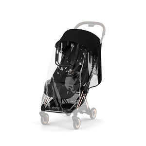 CYBEX Coya Comfort Compact Stroller & Carrycot - Sepia Black/Rose Gold-Strollers-Sepia Black/Rose Gold- | Natural Baby Shower