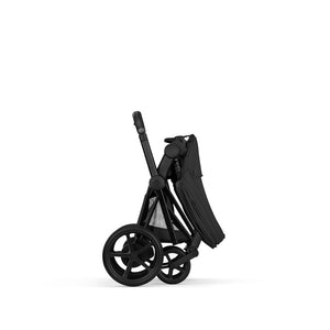 CYBEX e-Priam Comfort Pushchair & Foldable Carrycot - Sepia Black/Black-Strollers-Sepia Black/Black- | Natural Baby Shower