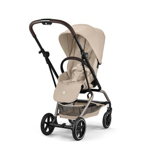 Cybex Eezy S Twist+ 2 Pushchair - 2026 - Almond Beige-Strollers-Almond Beige-One Size | Natural Baby Shower